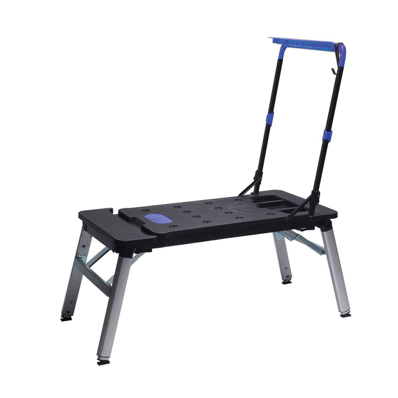 55670 7-in-1 Workbench, 43 in W x 21-3/4 in D x 20-1/2 to 30-3/4 in H, 550 lb