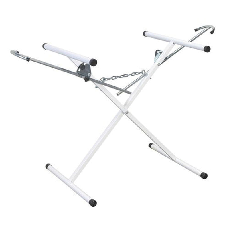 557012 Panel Stand, 300 lb Capacity, Adjustable Height 48‑68 in, Width 65‑85 in