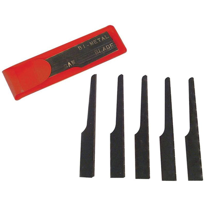 Astro Pneumatic 5SAWR 5-Piece Blade Set, 32 TPI, Bi-Metal, Use With: Model 129TW Heavy Duty Air Sabe