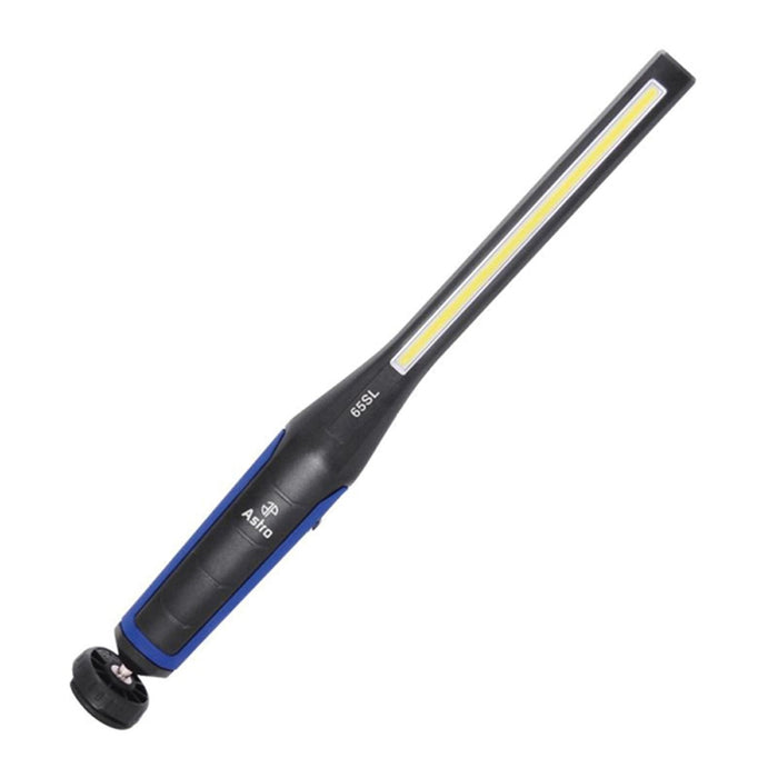 Astro Pneumatic 65SL Rechargeable Slim Light, 3.7 V LED, 60‑650 Front Lumens, 120 Lumens Top