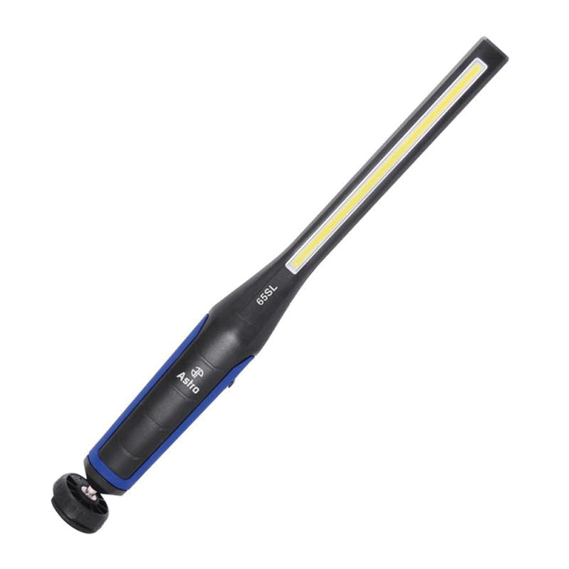 65SL Rechargeable Slim Light, 3.7 V LED, 60‑650 Front Lumens, 120 Lumens Top