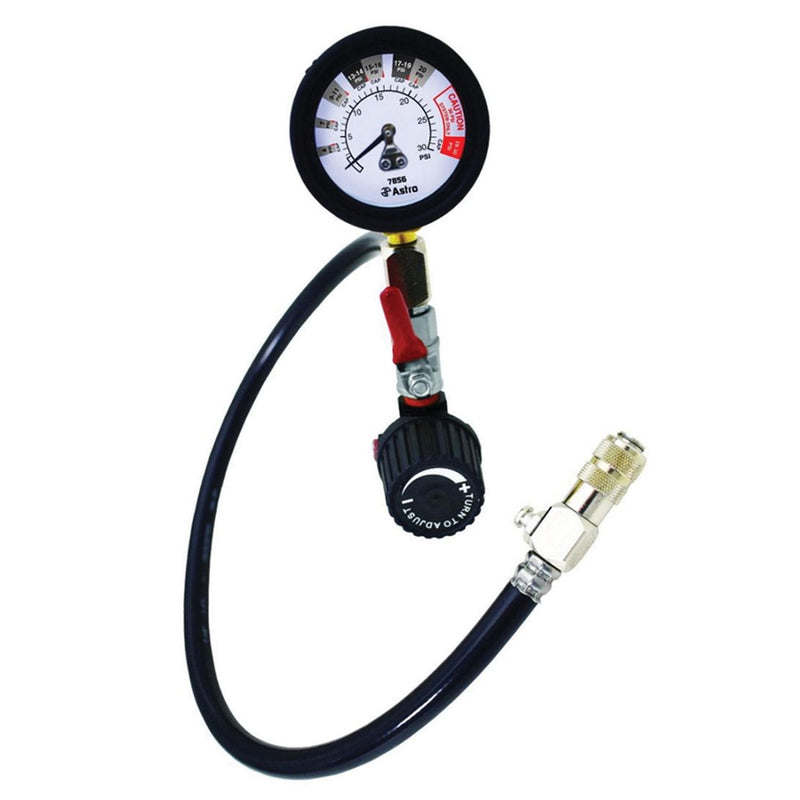 7856 Universal Pressure Tester with 23.6 in Hose, air-powered cooling system leak