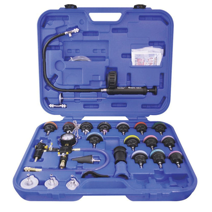 Astro Pneumatic 78585 Pressure Tester and Vacuum Cooling System Kit, Use With: Domestic and Import V