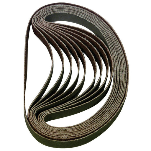 Astro Pneumatic Tool Company Astro Pneumatic BSP60 Sanding Belt, 13 in L x 3/8 in W, 60 Grit, Alumin