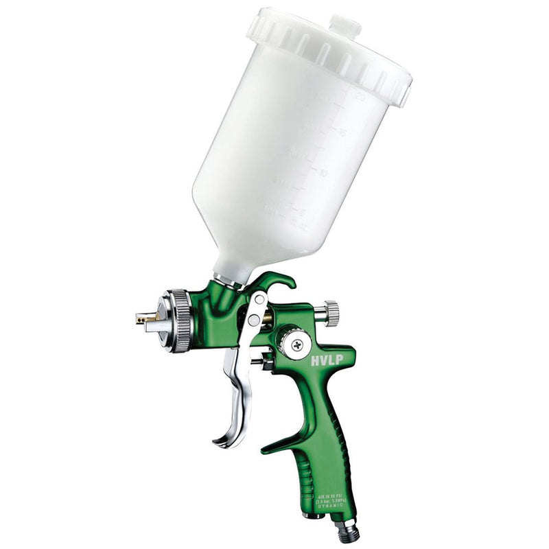 EUROHV103 Forged HVLP Spray Gun, 1.3 mm Nozzle, 600 mL Cup