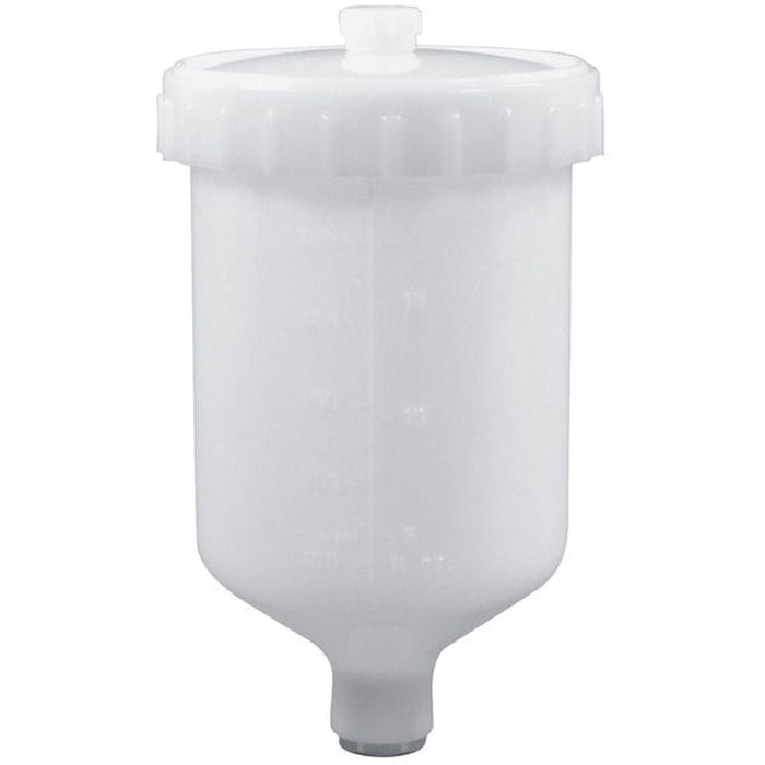 Astro Pneumatic GF14C Gravity Feed Cup, 600 mL Capacity, Plastic, Use With: EUROHE, EURHV and EUROVT