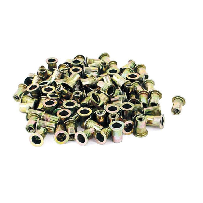 Astro Pneumatic RN516 Rivet Nut, 5/16 in - 18 TPI, Steel, Zinc Plated