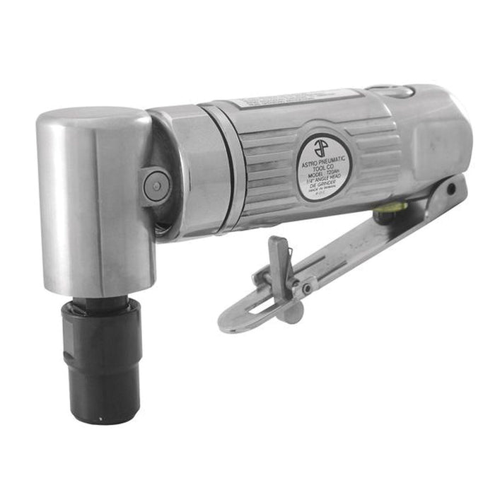 Astro Pneumatic T20AH 90 deg Die Grinder, 1/4 in, 3 cfm, 20000 rpm, Lever Handle