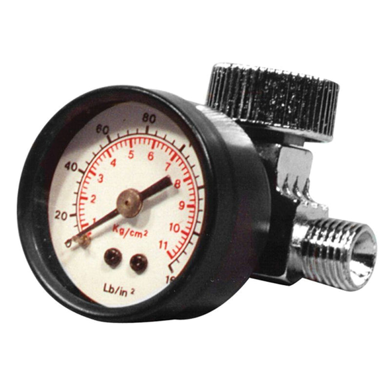 Astro Pneumatic WS-11 Air Regulator with Gauge, 1/4 in Port