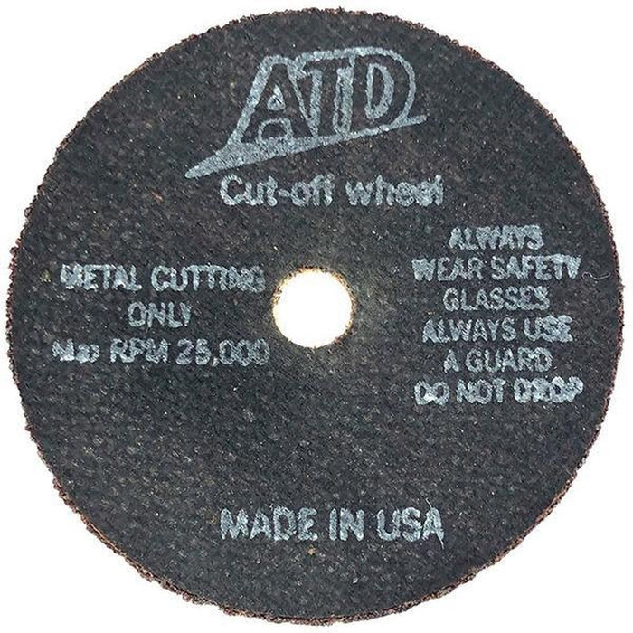 ATD TOOL INC. 1/16" x 3" Cut-Off Wheels-25 Pack