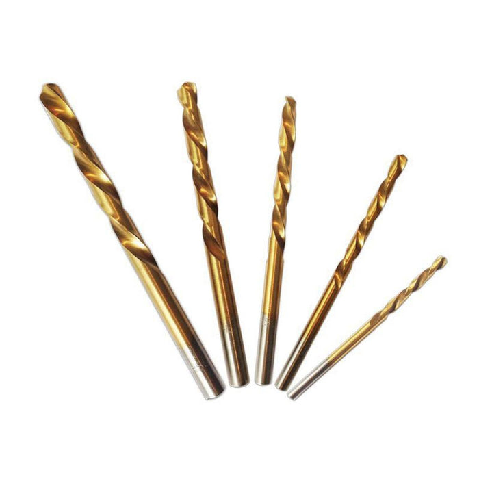 ATD TOOL INC. 5pc HSS Left Handed Drill Bit Set