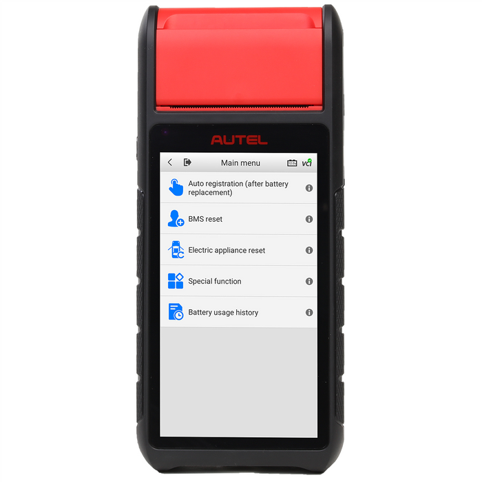 Autel Electronic & Diagnostic Tools MaxiBAS BT608 Battery Tester : Touchscreen Battery and Electrica