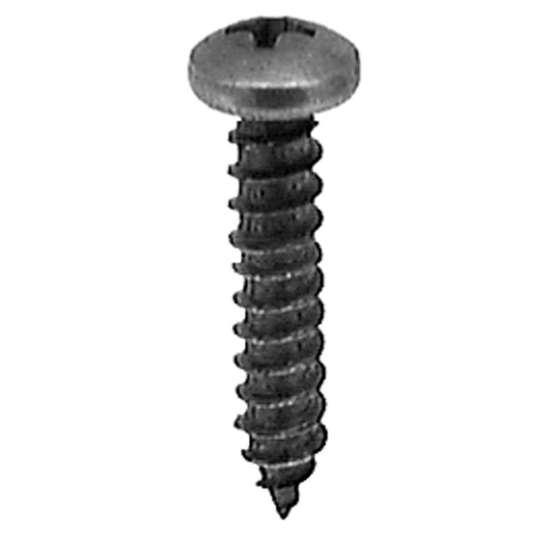 #8 X 3/4 Phil Pan Hd T.S. Black Oxide