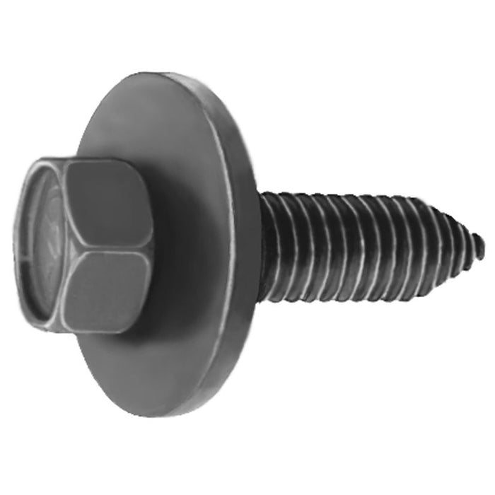 Auveco Hex Hd Sems B.B., 3/8-16 X 1-1/2, 1-1/8 Wshr, Phos