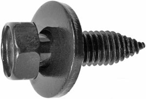 Auveco 6.3-1.0 X 20MM Hex Hd Sems 17MM Wash Od - Phosphate