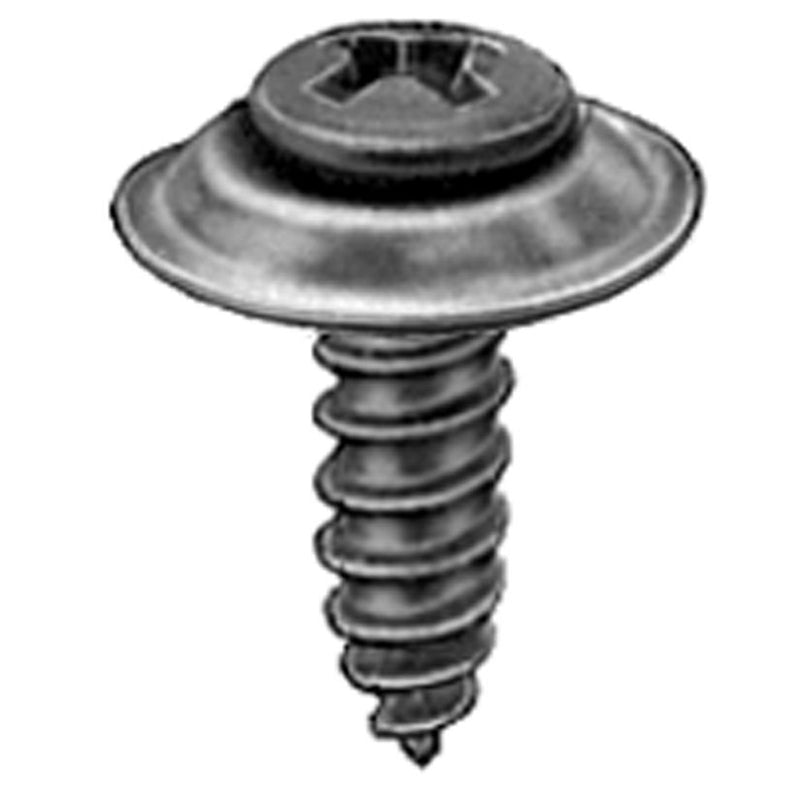 #10 X 3/4 Phil Oval #8 Hd Ab Tapping Sems - Black