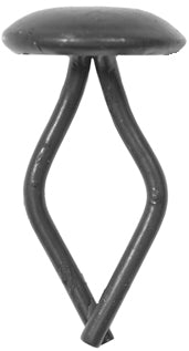 Trim Clips 17/32 Hd Dia - Brown