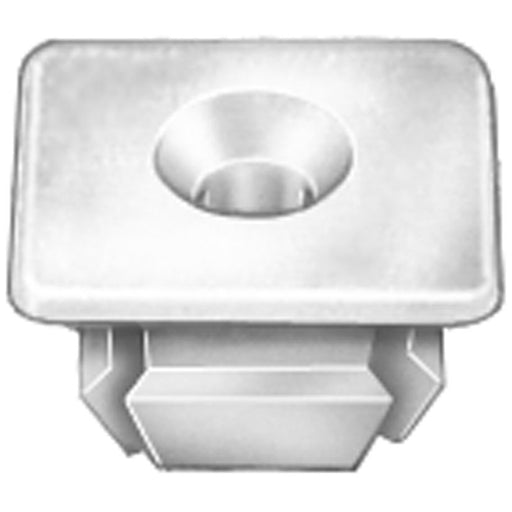 Auveco Nylon Grille Nut #8 Or #10 Screw Size 1/2 Head