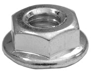 Spin Lock Nut W/ Serr.1/4-2019/32 Od
