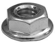 Spin Lock Nut W/ Serr.1/4-2019/32 Od
