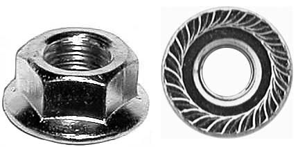 Spin Lock Nut W/ Serr.5/16-1811/16 Od