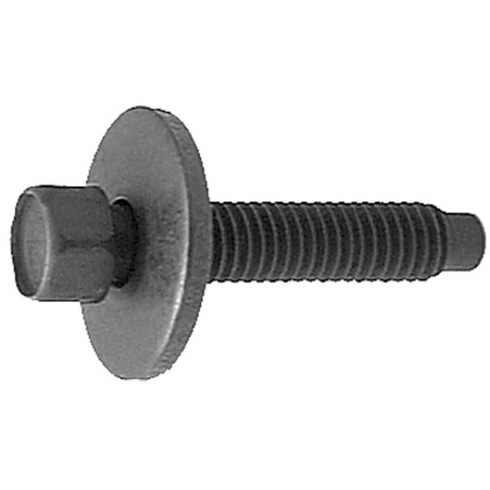 Auveco Hex Hd Sems Body Bolt Black M6-1.0 X 28MM