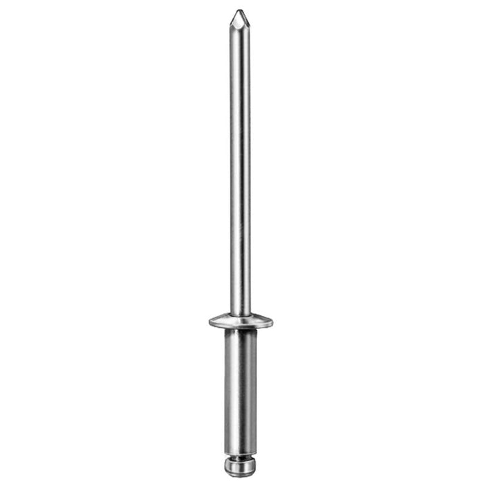 Auveco Aluminum Rivets,1/8"Dia 5/16"-3/8" Grip