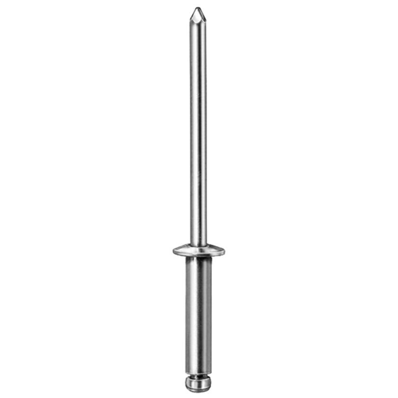 Aluminum Rivets,1/8" Dia 3/8"-1/2" Grip