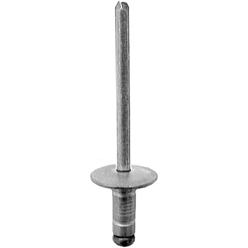 Auveco Lge Flange Rivet 5/32 Dia. 3/64-1/4 Grip Alum/Stl