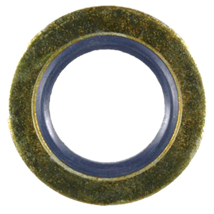 Auveco Ford Oil Drain Plug Gasket 14MM I.D. Zinc&Yellw
