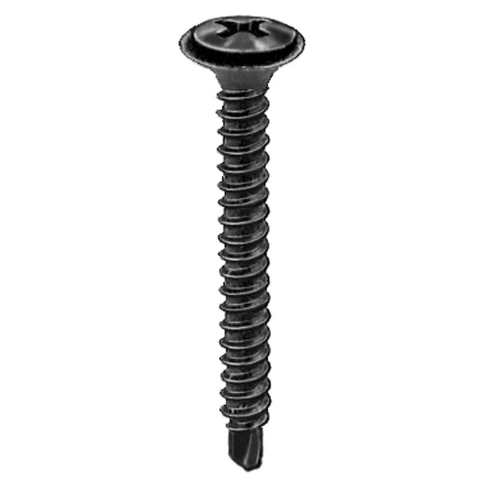 Auveco Phil Oval Hd Sems Teks Tap Screw 8 X 1-1/4 Phos