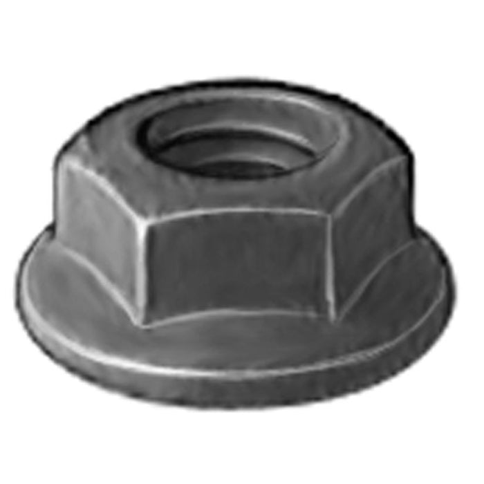 Auveco Hex Flange Nut M6-1.0 Black Phos Class 9