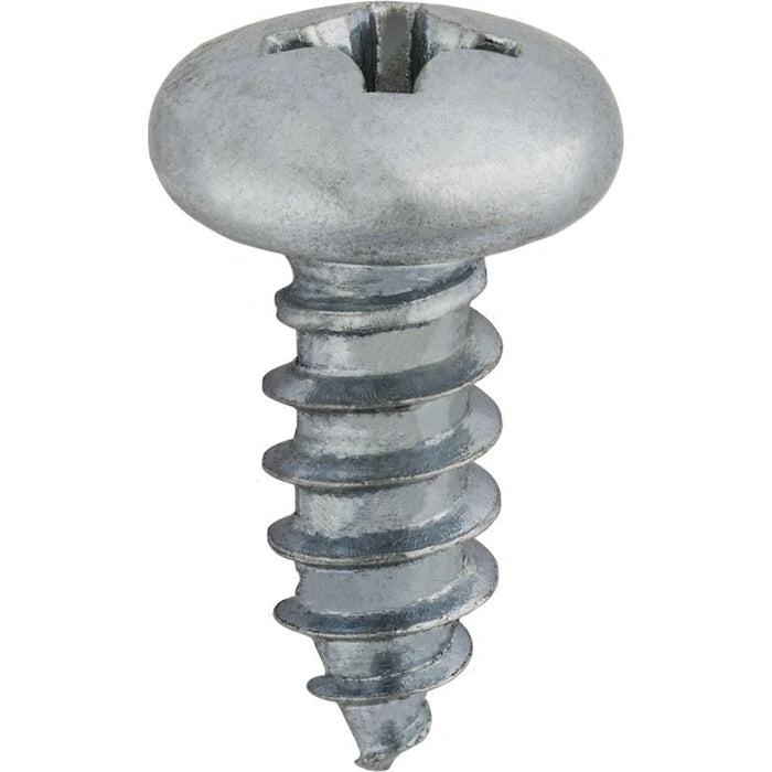 Auveco Phillips Pan Head Tap Screw #10 X 1/2 Zinc