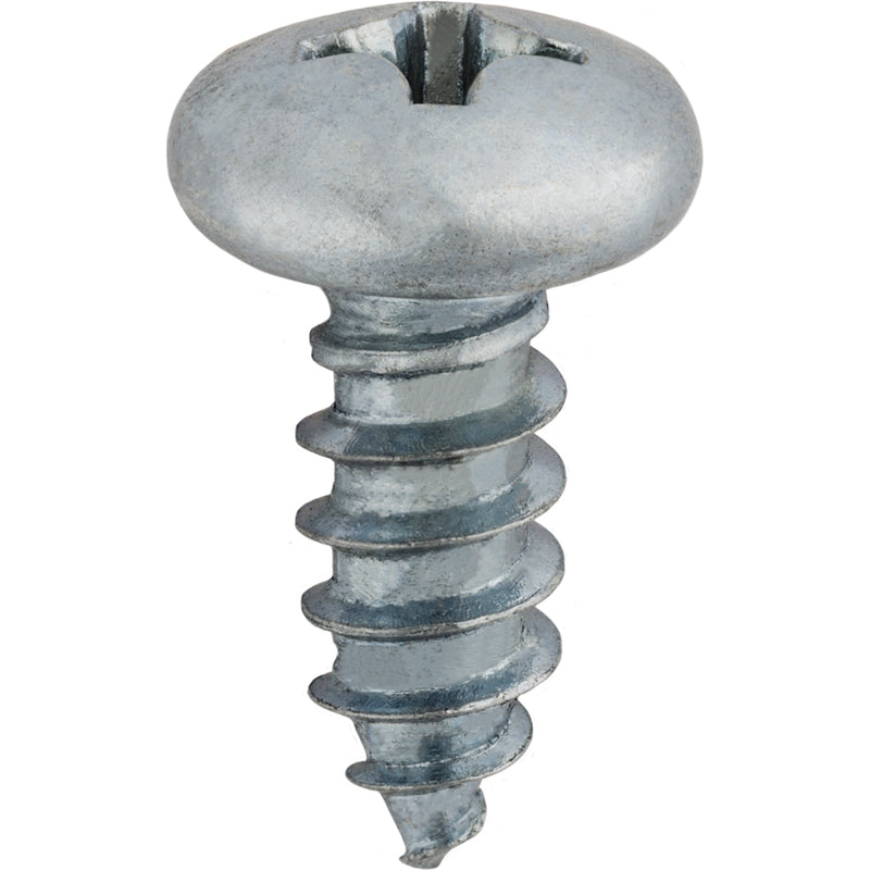 Phillips Pan Head Tap Screw #10 X 1/2 Zinc