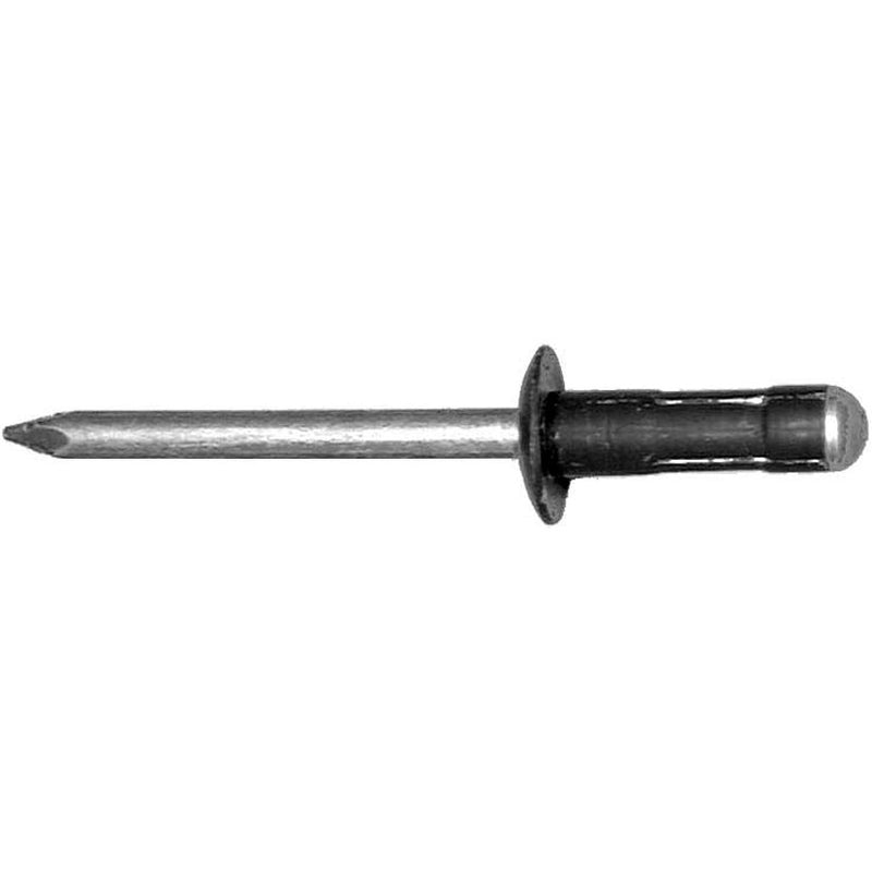 Aluminum/Steel Rivet 3/16 Dia. 3/16-3/8 Grip