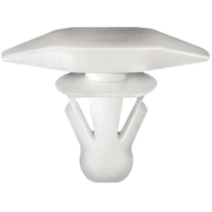 Auveco Chrysler Weatherstrip Retainer White Nylon