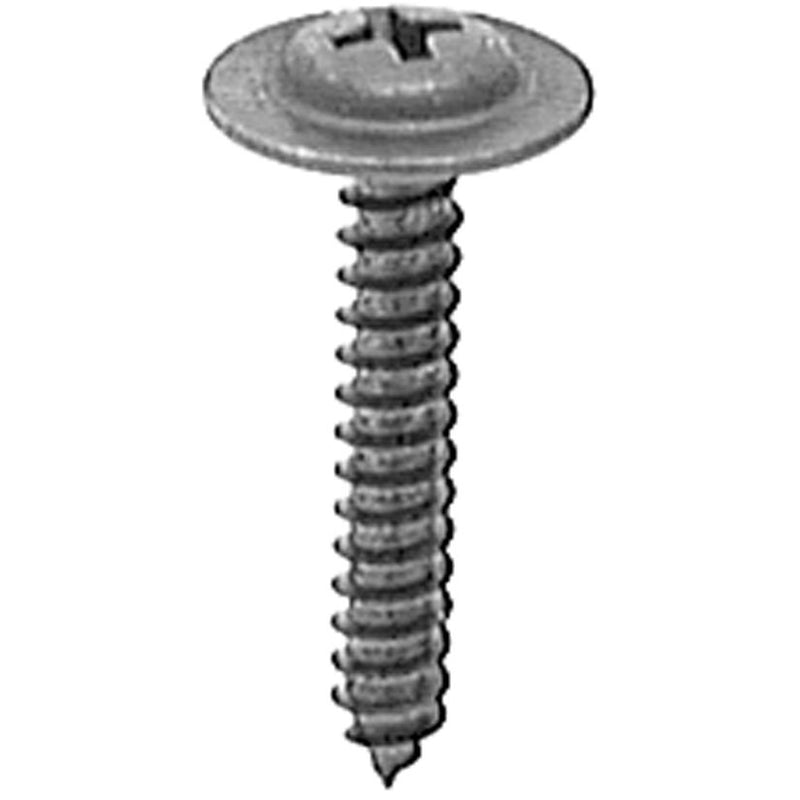 Auveco Phillips Round Washer Head Tap Screw #8 X 1
