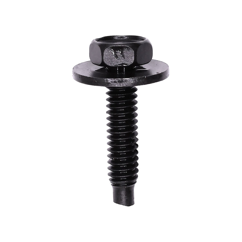 Hex Head Sems Body Bolt W/Dog Point 1/4-20 X 1-3/16 - Black