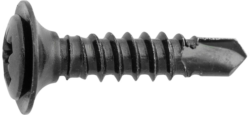 #4.2 X 20MM PHILLIPS OVAL HD TEK T.S. - BLACK