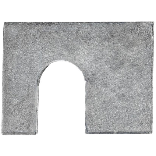 Auveco Shim 1-3/4 X 1-1/4 X 1/16 W/ 1/2 Slot Zinc
