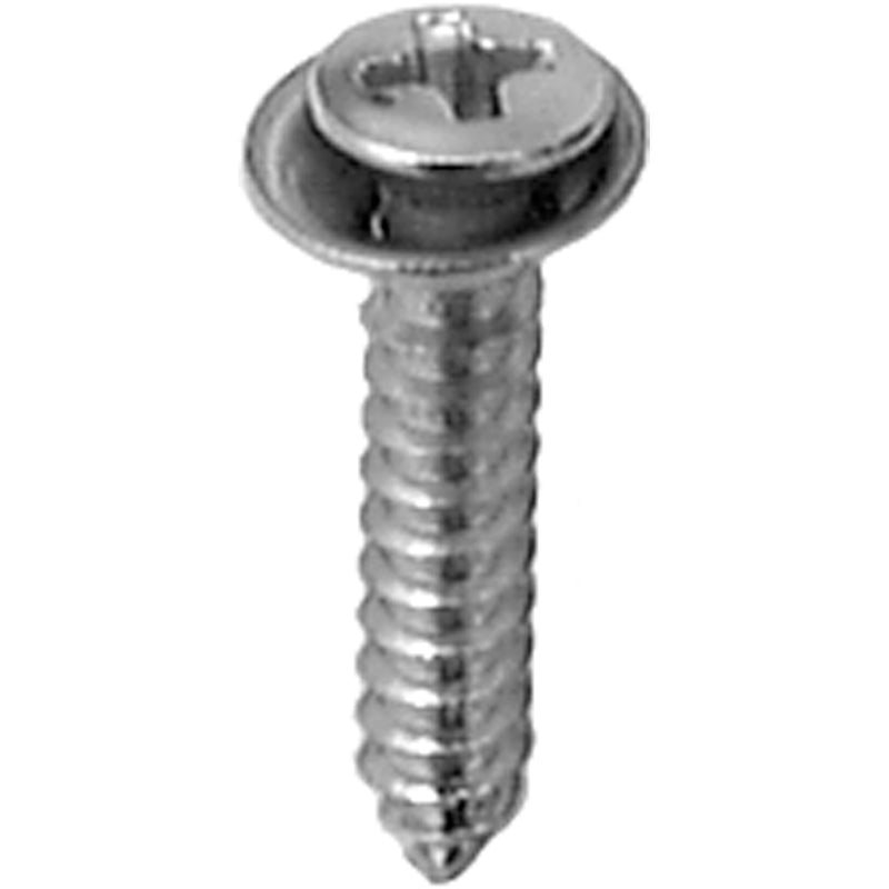 Auveco PAK PHIL OVAL HD SEMS FLUSH T.S., #8 X 7/8, CHRM