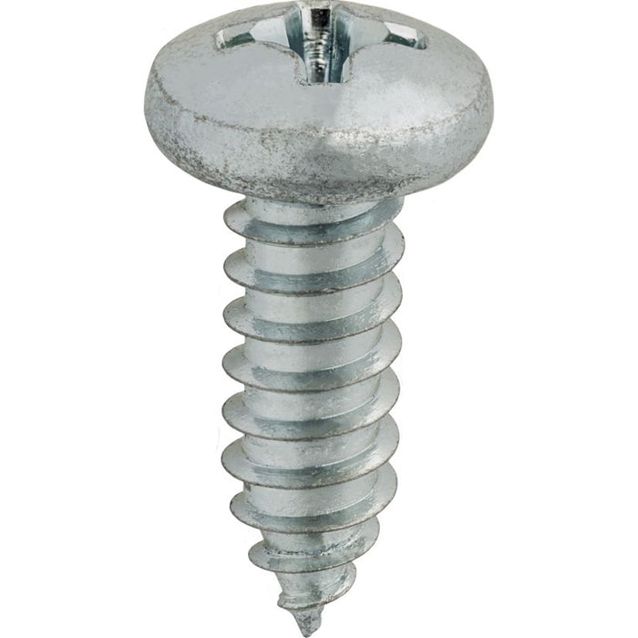 Auveco X 3/4 Phillips Pan Head Tap Screw Zinc