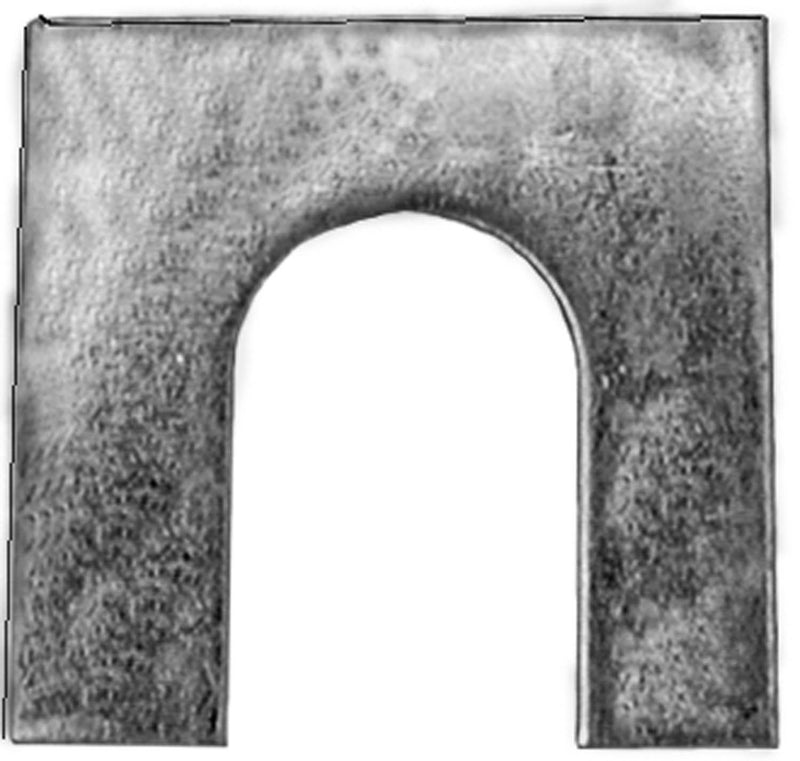 Shim 1/32 Thk 1-1/8 X 1-1/8 W/ 1/2 Slot