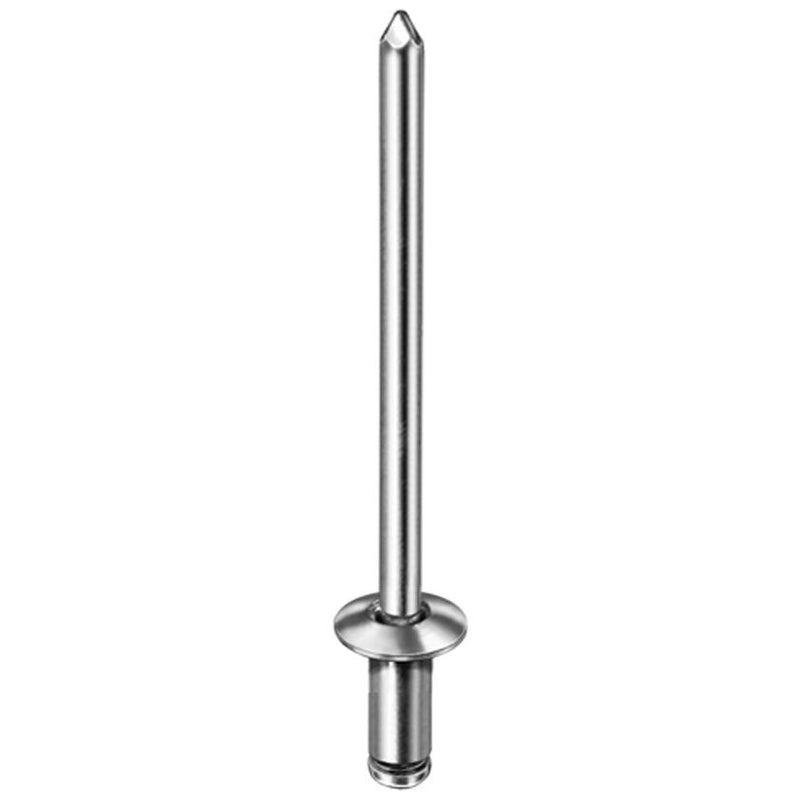 Aluminum Rivets, 1/8"Dia 1/16"-1/8" Grip