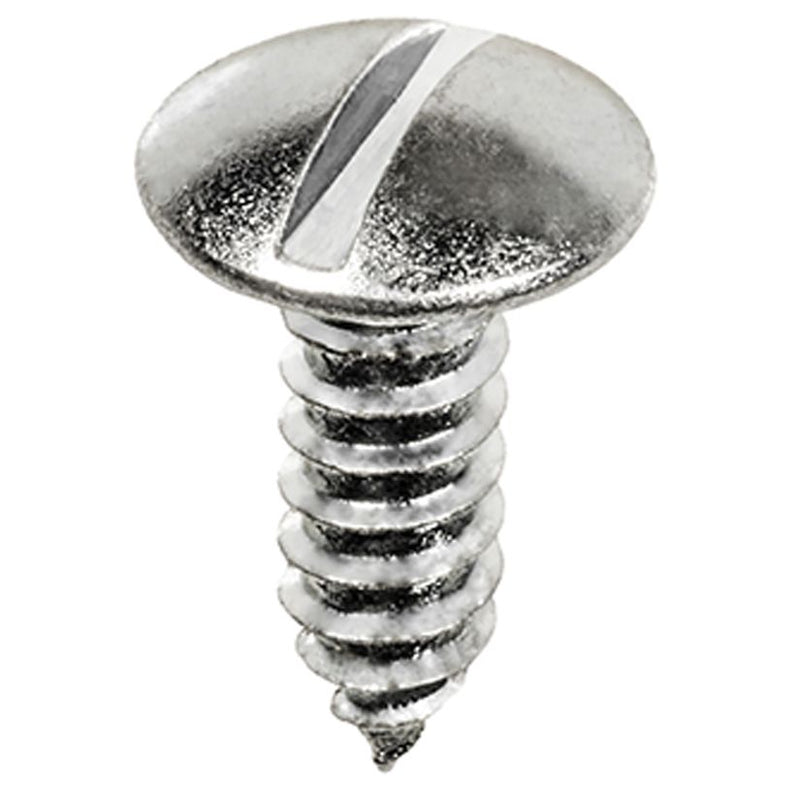 Auveco Lic Plt Screw Sltd Truss Hd, #14 X 3/4, Znc