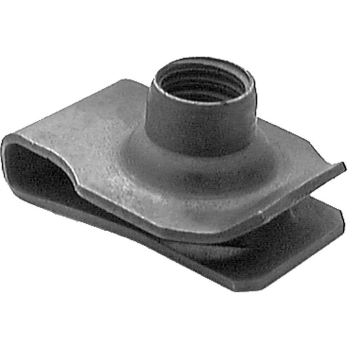 Auveco 10054 Extruded U-Nut, 3/8 in - 16 TPI Screw, Phosphate