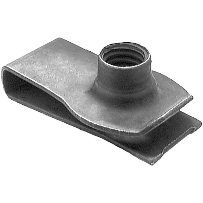 Auveco 10055 Extruded U-Nut, 3/8 in - 16 TPI Screw, Phosphate