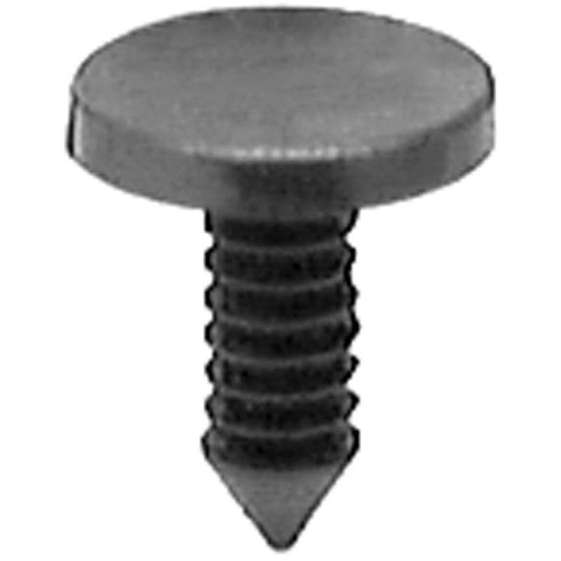Single Head Weatherstrip Retainer 11120 13/32 in Nylon Black