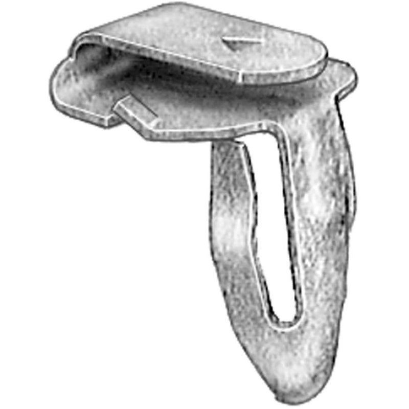 12134 Trim Panel Fastener, 5/16 in Hole, Zinc Finish