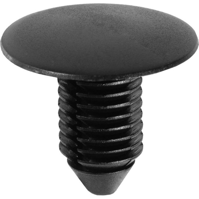 Auveco 12137 Single Head Radiator Apron Panel Retainer, 1 in Dia Bottom Head, Nylon, Black